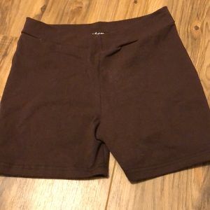 Brown shorts